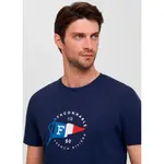 Футболка Façonnable Flag Print, синий - фото 3