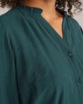 Блуза WE Fashion, изумрудный - фото 5