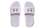 Тапочки ansa 'white/pink' Under Armour, белый - фото 4