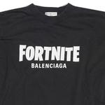 Футболка женская Balenciaga с надписью, черный - фото 7