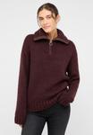 Джемпер Mustang Jumper, Braun/Dark Brown - фото 4