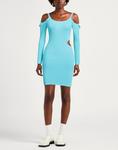 Мини-платье Kontatto, бирюзовый - фото 2