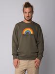 Свитер Watapparel Sweatshirt Love is Love, зеленый - фото 2