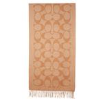 COACH Кашемировый шарф унисекс верблюжий, Camel - фото 12