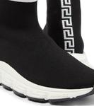 Кроссовки с логотипом Versace, черный - фото 4