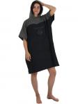 Халат normani Surfer Poncho Kuta, черный - фото 2