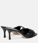 Ebakmu 70 кожаные мюли Manolo Blahnik, 0015 Blck - фото 2