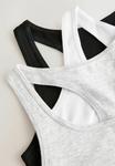 Топ RACER BACK CROP 3 PACK Next, белый - фото 7