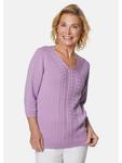 Свитер GOLDNER, фиолетовый - фото