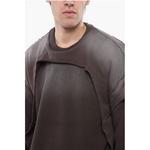 Серый хлопковый свитер Diesel, Gray - фото 3