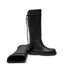 Кожаные сапоги Twin-Set, черный - фото 4