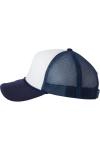 Кепка водителя грузовика Valucap Foam Mesh Back, белый/темно-синий - фото 3