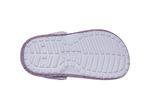 Сабо Crocs Classic Lined Chunky Glitter Clog - Kids', фиолетовый - фото 5