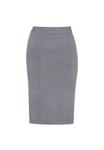Юбка DreiMaster Pencil skirt, Grey Melange/Grey - фото 4