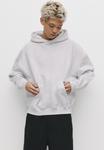 Худи PULL&BEAR BOXY FIT, Light Grey - фото