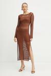 Платье Fracomina, коричневый - фото