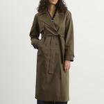 Тренч Таби 4Th & Reckless, хаки - фото 2