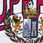 Пуловер Supreme Crest Appliqué Half Zip Pullover, Ash Grey - фото 2