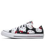 Кроссовки hello kitty x chuck taylor all star canvas ox 'black' Converse, черный - фото