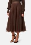 Юбка zero MIT GUMMIBUND, Chicory Coffee/Brown - фото