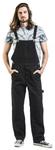 Комбинезон Chet Rock Stan Workwear Dungaree, черный - фото 5