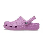 Сабо Crocs Classic Geometric, фиолетовые - фото 3