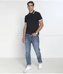 Футболка поло Slim fit Guess Jeans, синий - фото 2