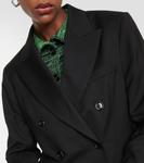 Двубортный пиджак Acne Studios, черный - фото 4