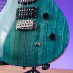 Электрогитара PRS SE Swamp Ash Special, цвет Iri Blue - фото 4