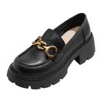 RED DRAGONFLY Лоферы женские черные - фото