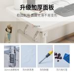 Стол компьютерный 100x40x75 см складной, белый, для учебы - фото 6