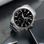 CASIO Часы Men EDIFICE Black Watch EFS-S570DC-1A, Gray Dial - фото 5