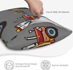 Pevtufa Чехлы на подушки с принтом трактора Cartoon Tractor - фото 4