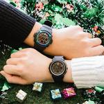 Унисекс парные часы серии Black LOV-17B-1 CASIO - фото 5