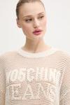 Свитер Moschino Jeans, бежевый - фото 5