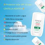 Солнцезащитный крем spf 50+ SINOZ Pure Cica, 50 мл - фото 2