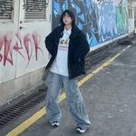 Skechers Пуховик унисекс чёрный, Pitch Black/002K - фото 3