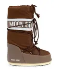 Нейлоновые сапоги Snow boots icon Moon Boot, коричневый - фото