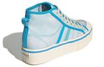Кроссовки nizza platform mid Adidas, синий - фото 4