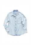 Блуза & other stories Button-down blouse, Light Blue - фото 6