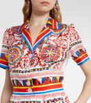 Шелковое миди-платье Dolce&Gabbana, HH5UX - фото 4