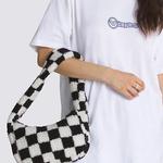 Сумка Vans Half Pipe Shoulder Bag 'Black Marshmallow' - фото 4