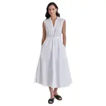 Платье миди DKNY DW9500135, белый - фото 4