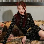 MLB SS23 платья с длинными рукавами Women's Black - фото 6