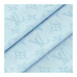 LOUIS VUITTON Шёлковый платок женский голубой, Blue - фото 8