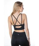 Сетчатый спортивный бюстгальтер Seaav, Black - фото 2