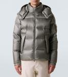 Пуховик Couyere с капюшоном Moncler, City Skyline - фото 3