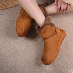 Зимние ботинки женские Artmu, коричневый - фото 24