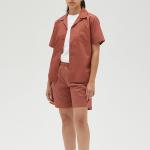 Рубашка унисекс UNDEFEATED, Terracotta - фото 10