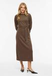 Платье VILA VIEMMY LANGÄRMELIGES, Chocolate Brown/Brown - фото 2